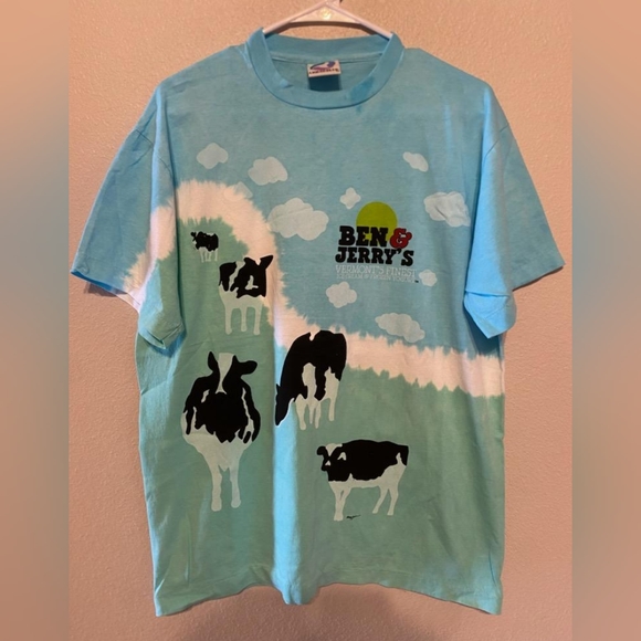 Liquid Blue Other - Ben & Jerrys Euphoria Chunky Dunky All Over Print Liquid Blue T-Shirt
